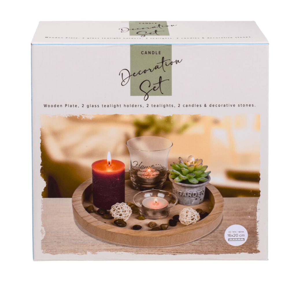 Plato con velas - Imagen 2