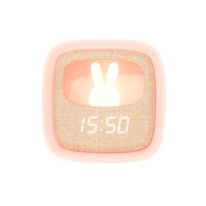 Reloj rosa con luz Billy