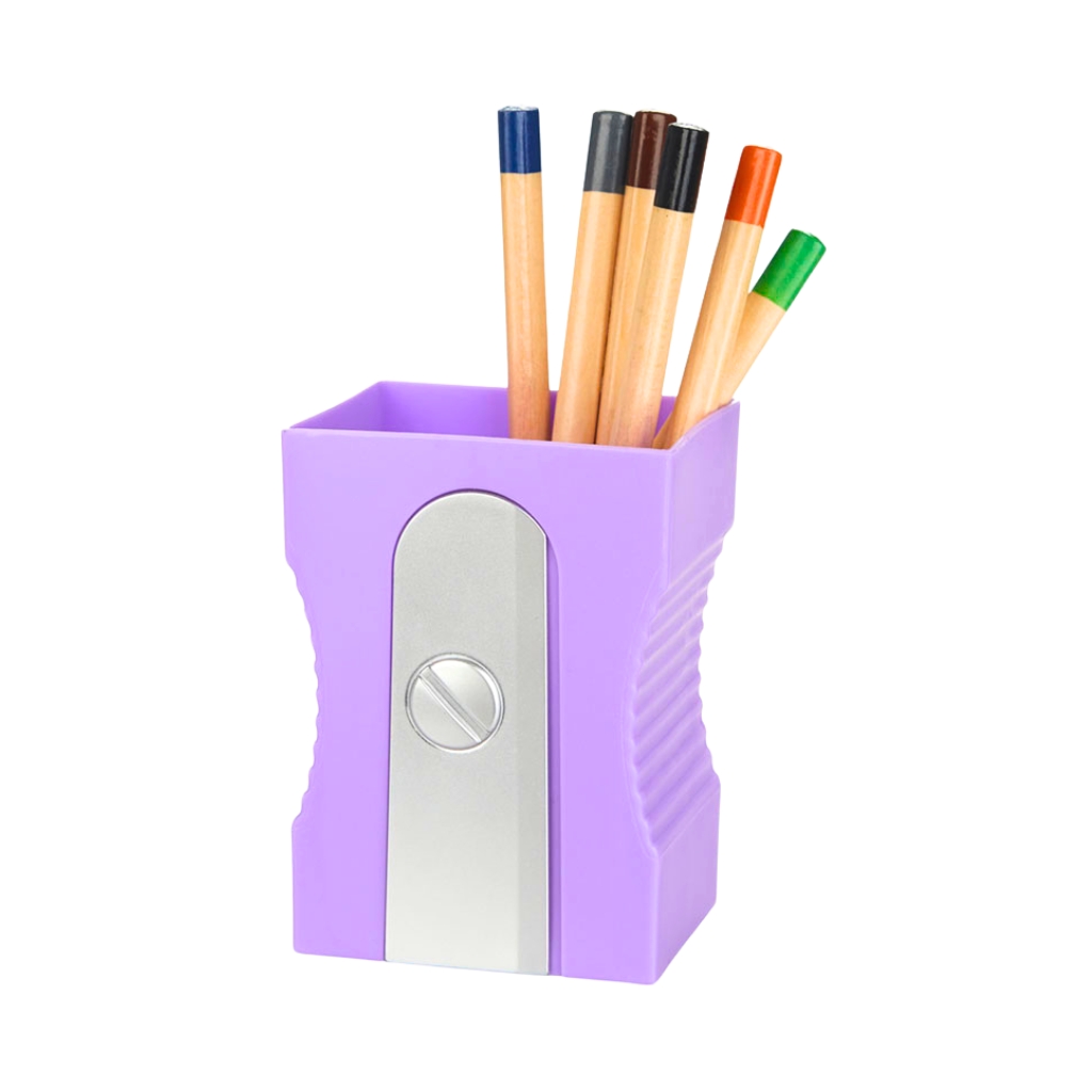 Papelera y portalápices malva - Imagen 3